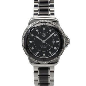 TAG Heuer Formula 1 WAH1312 12P Diamond Bezel Women's Watch with Date Display...